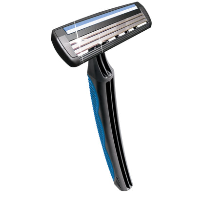 BIC Comfort 3 Disposable Men's Razor, 3 Blade Razor for a Comfortable Shave, 4-Count