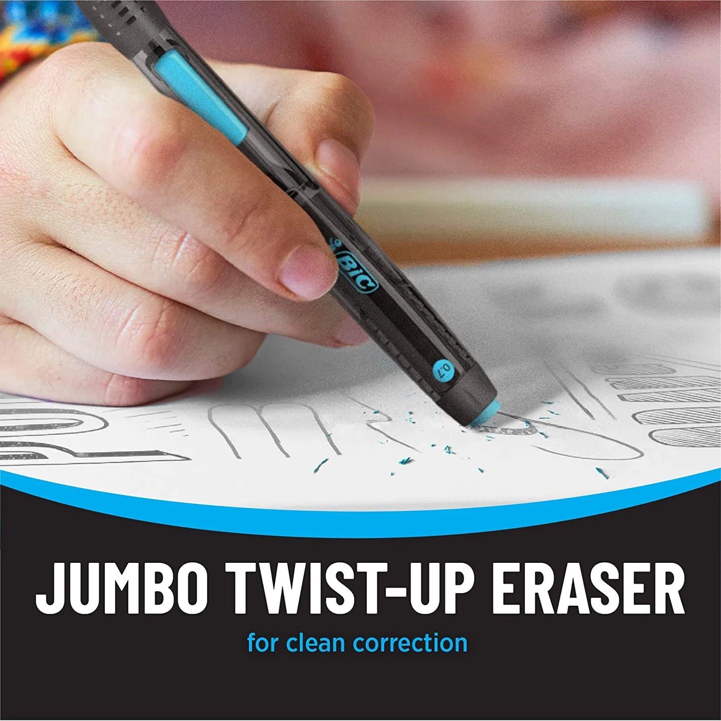 BIC Break Resistant Mechanical Pencil 0.7 mm, 4 Count