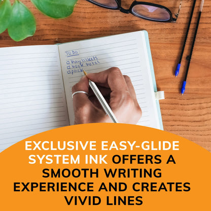 BIC Cristal Xtra Smooth Ballpoint Pen, Medium Point, 1.0 mm, Blue Ink, 10 Count