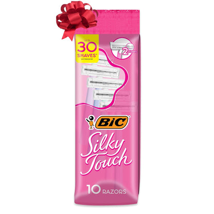 BIC Silky Touch Women's Disposable Razors 10 Count Pack