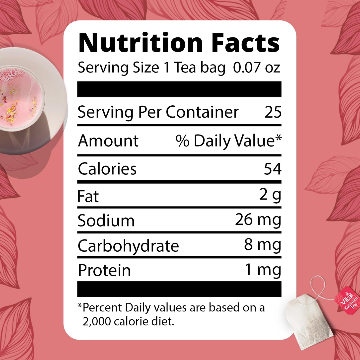 Vital Kashmiri Tea Bags