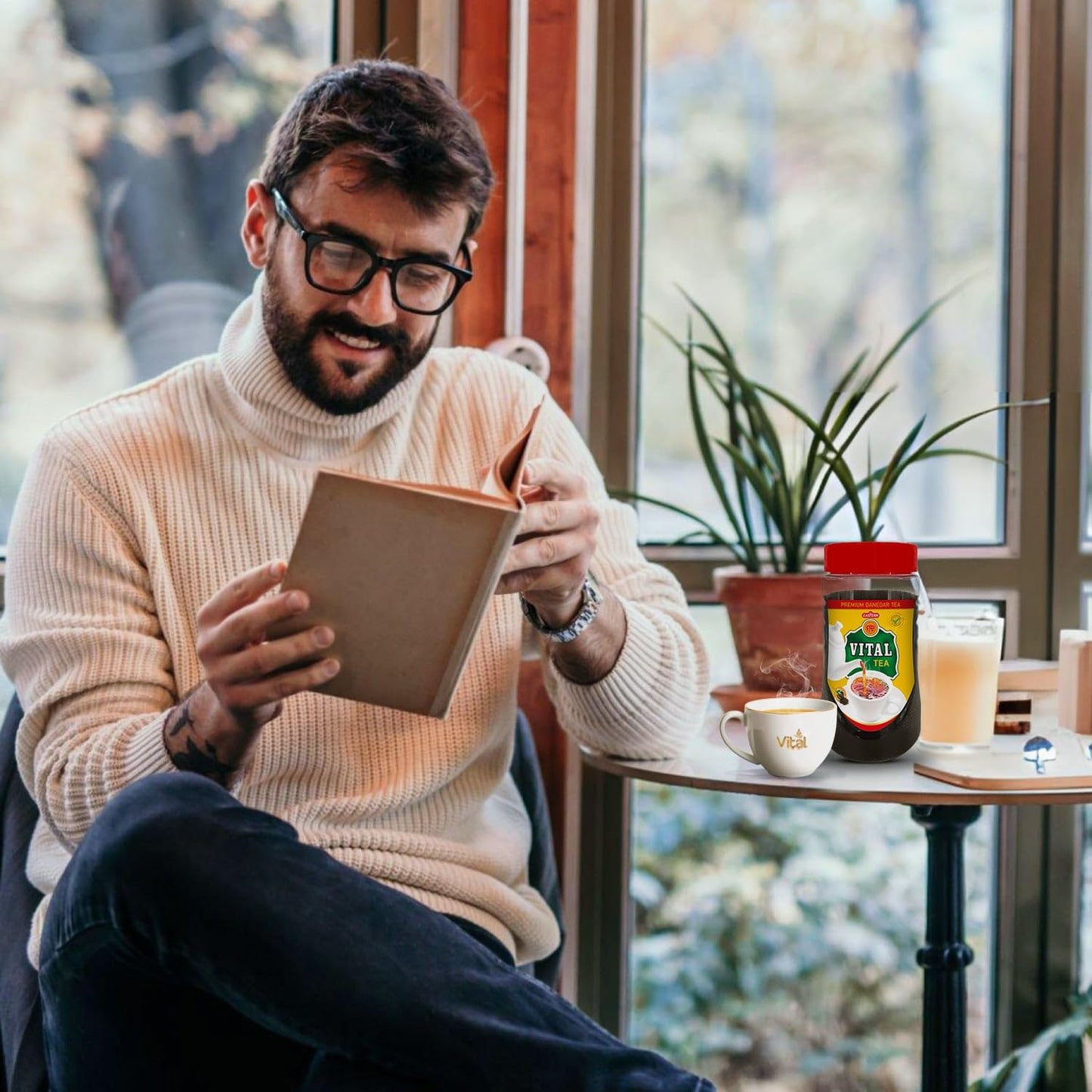 Vital Classic Loose Leaf Tea Jar