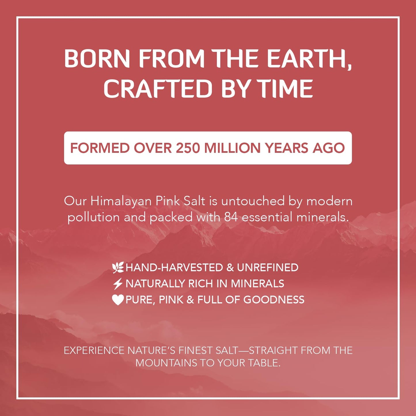 Coarse Salt Himalayan 100% Natural Pink Salt Coarse