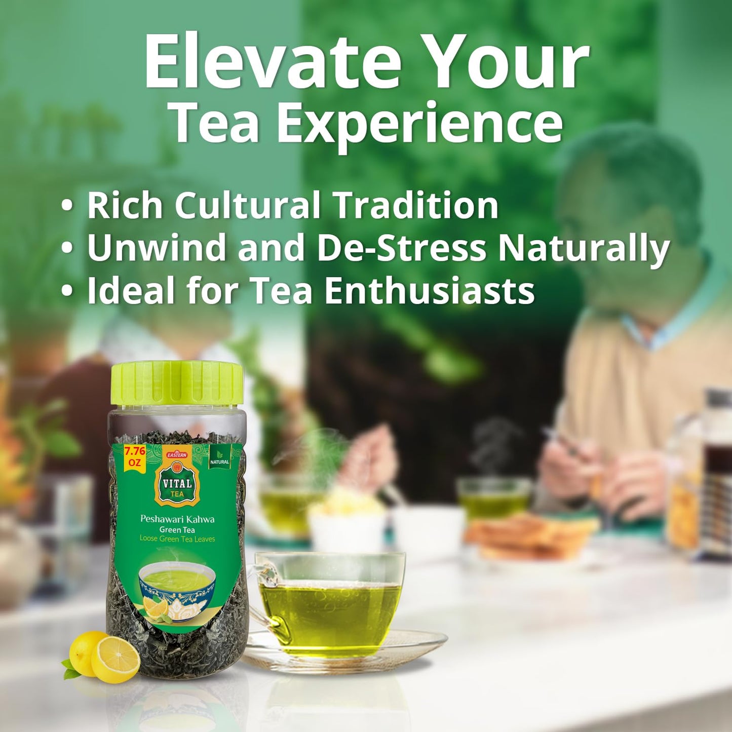 Peshawari Kahwa Tea – 220g Loose Leaf Jar