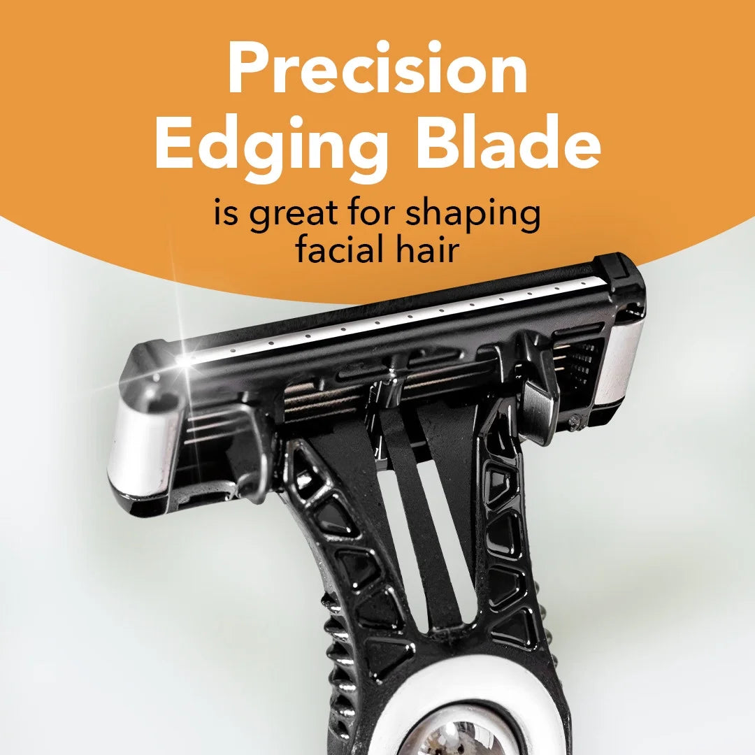 BIC Flex 5 Disposable Razors for Men 5 Blade 4 Count Black