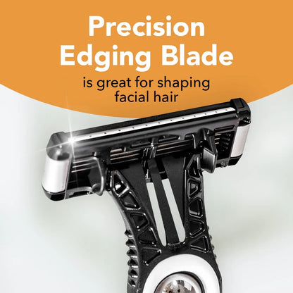 BIC Flex 5 Disposable Razors for Men 5 Blade 4 Count Black