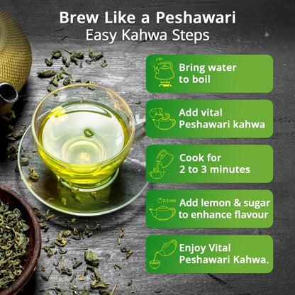 Peshawari Kahwa Tea – 220g Loose Leaf Jar