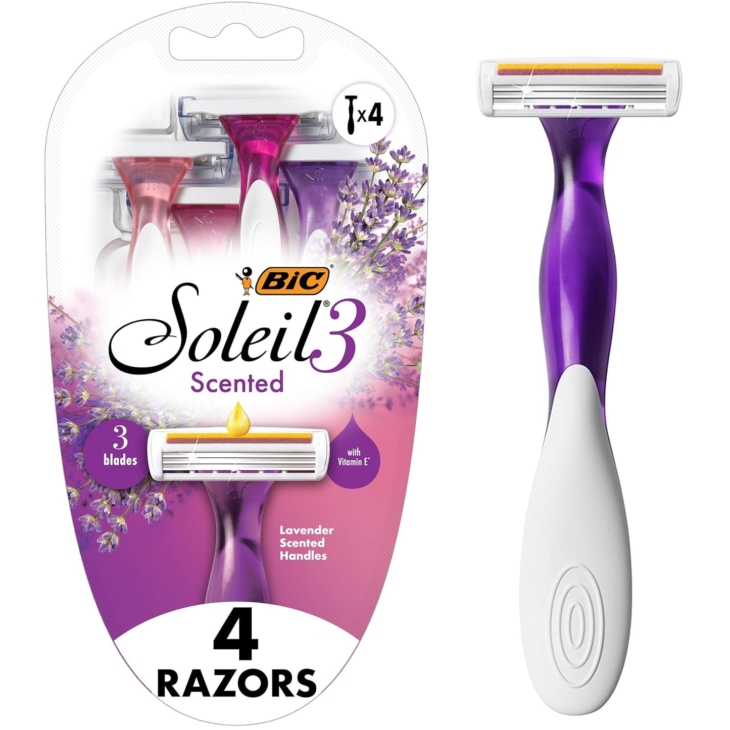 BIC Soleil 3 Scented Women’s Disposable Razor