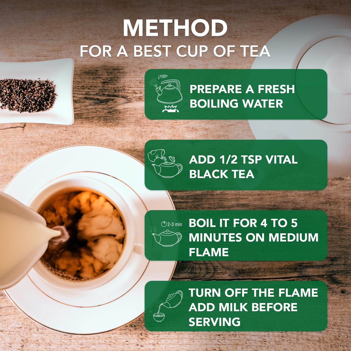 Vital Classic Loose Leaf Tea 1800g