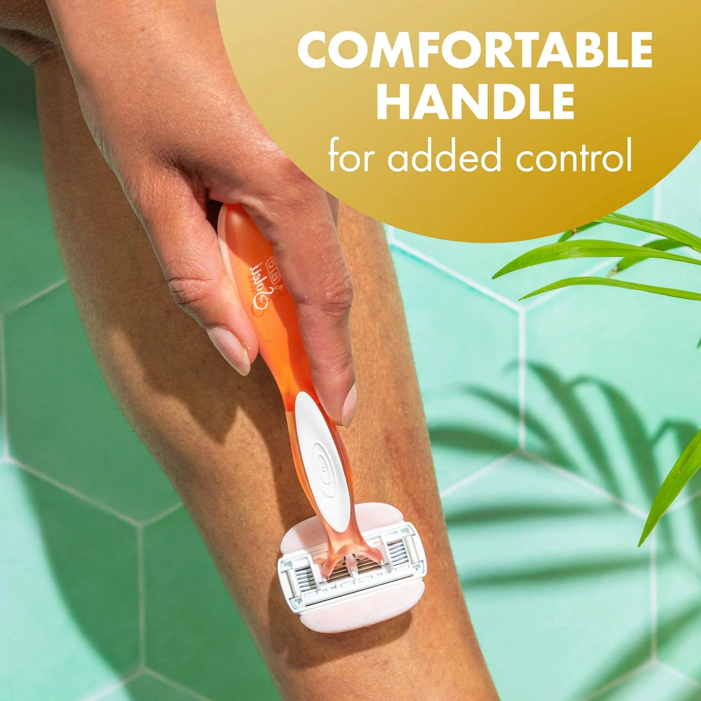 BIC Soleil 5 Glide Women's 5-Blade Disposable Razors, 2 Count