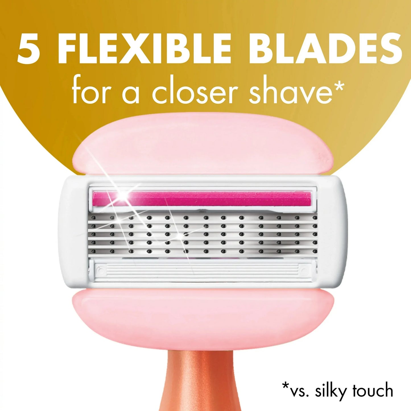 BIC Soleil 5 Glide Women's 5-Blade Disposable Razors, 2 Count